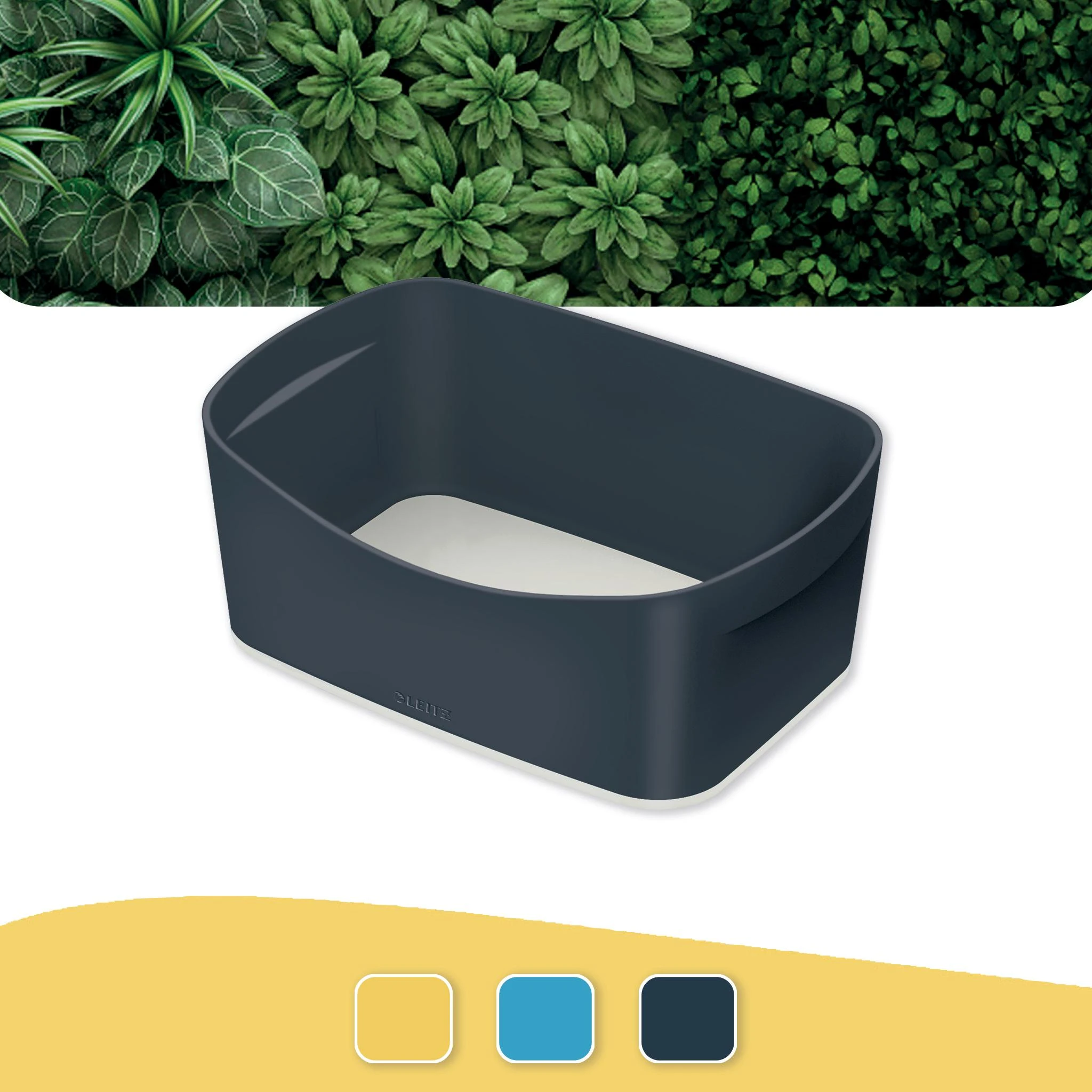 Leitz Daiktadėžė Cozy L:MyBox be dangtelio, pilkos sp.