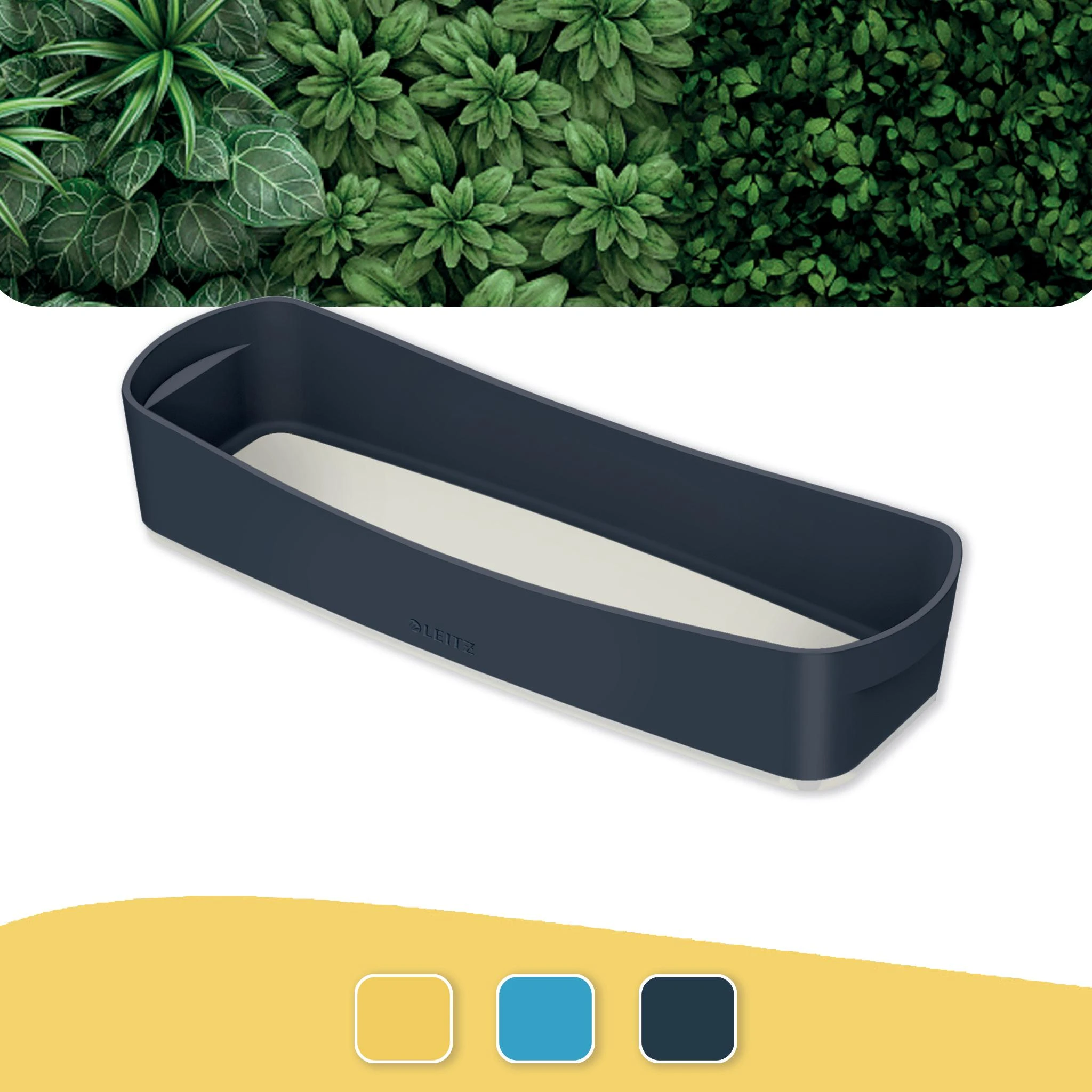 Leitz Daiktadėžė Cosy L:MyBox, pailga, pilkos sp.