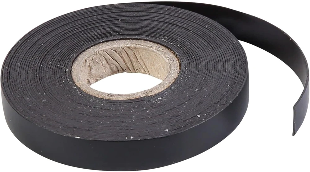Magnetinė juosta BI-OFFICE 10 mmx 5m, juoda