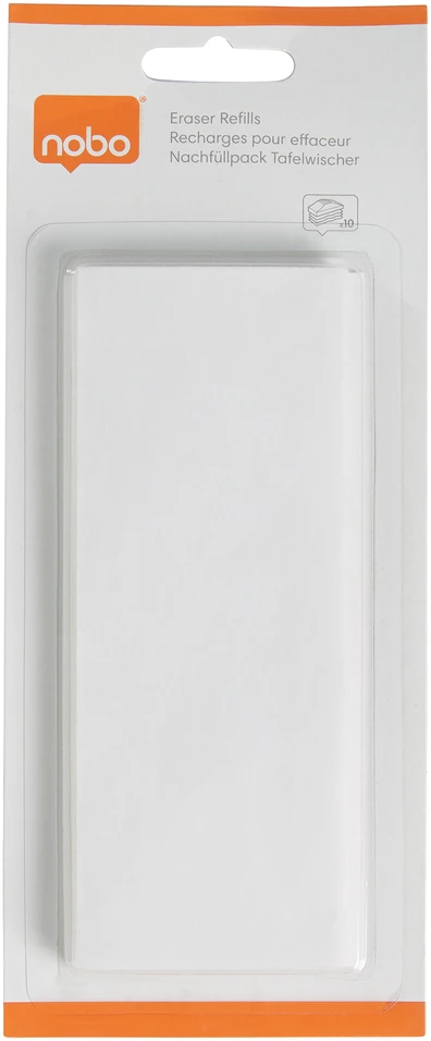 Esselte Magnetinės lentos valiklio servetėlės NOBO Drywipe, 10 vnt.