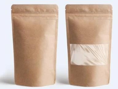 Maišelis DoyPack su langeliu 130x35x225 mm (500 ml), 40 vnt