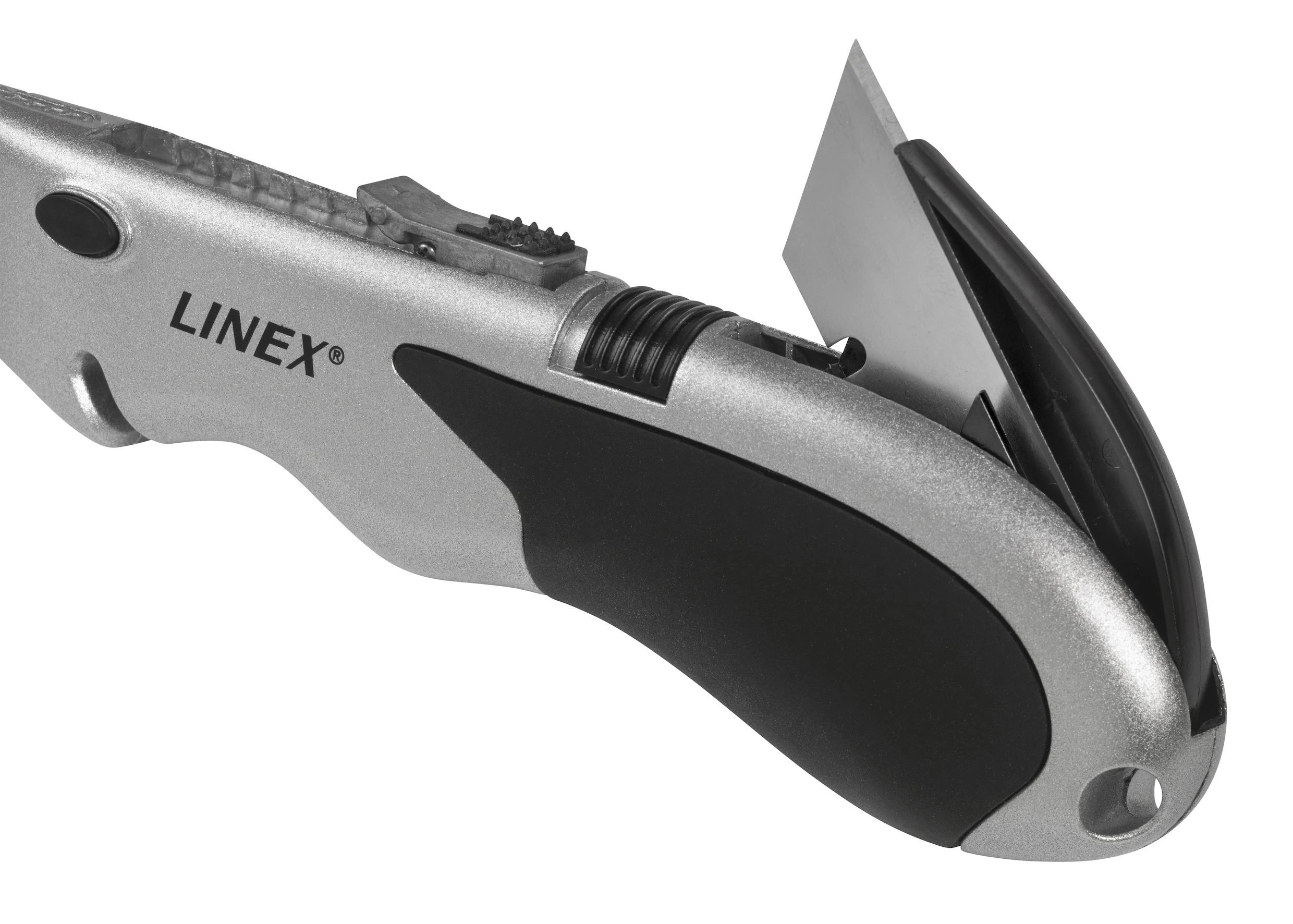 LINEX Safety maketavimo peilis su atlenktu ašmeniu