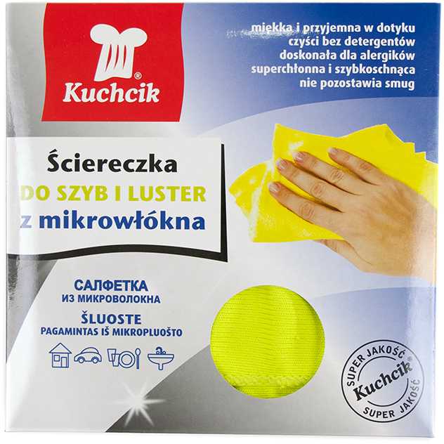 Mikropluošto audinys stiklui ir langams KUCHCIK, 30x30 cm