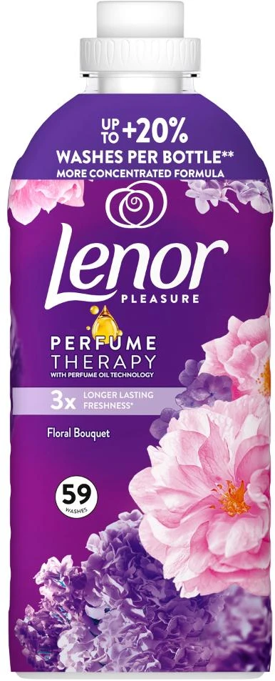 Minkštiklis LENOR Floral Bouquet, 59 skalb., 1239ml