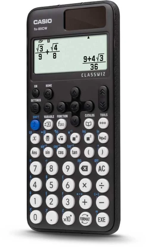CASIO Classwiz FX-85CW su rodoma matematine išraiška