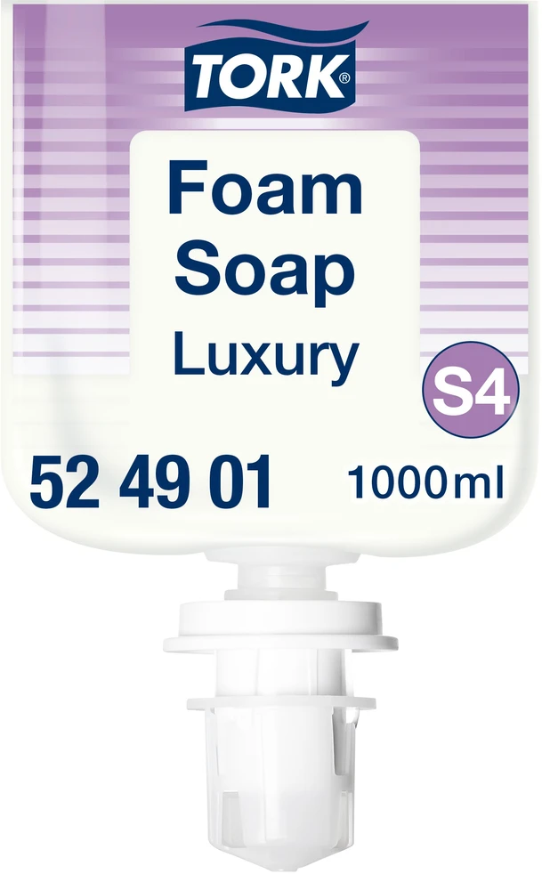 Muilo putos TORK LUXURY SOFT FOAM S4, 1 l, 524901