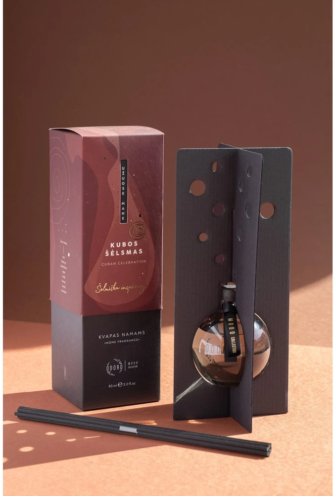 Namų kvapas ODORO MOOD kolekcija "Cuban Soul", 90 ml