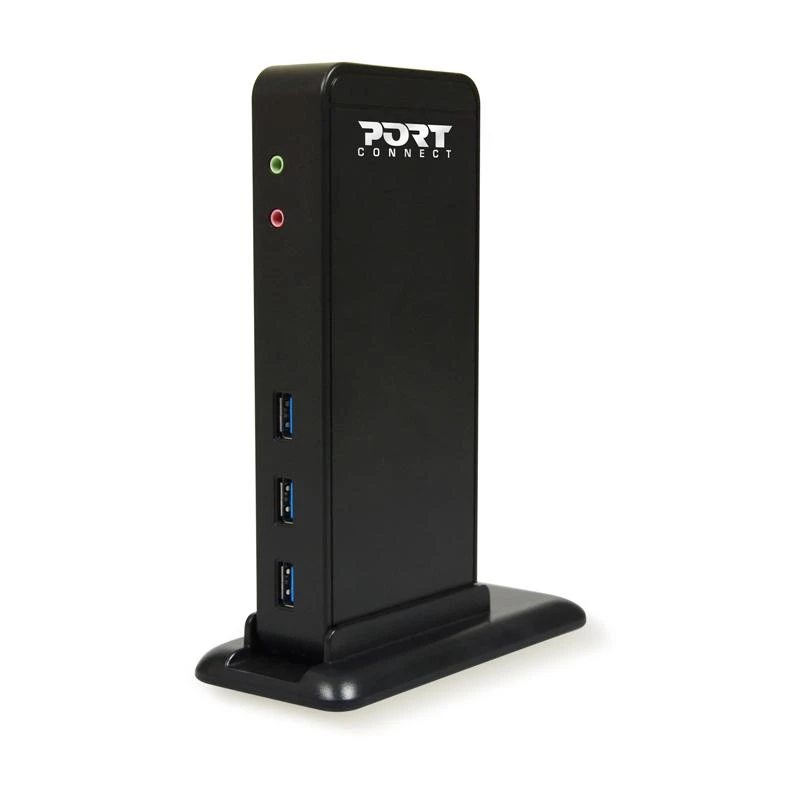 Port Designs Jungčių išplėtimo stotelė PORT, 10 jungčių, USB 3.0, stalinė