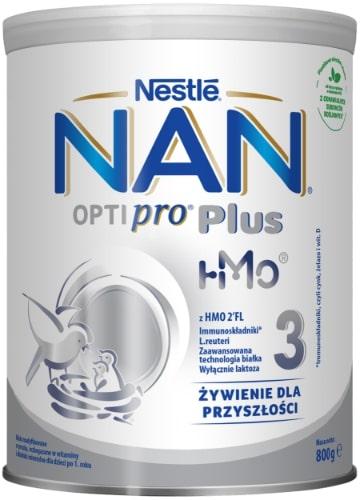 Nestle Pieno miinys vaikams NAN OPTIPRO® Plus HM-0® 3. Nuo 1 metu, 800g