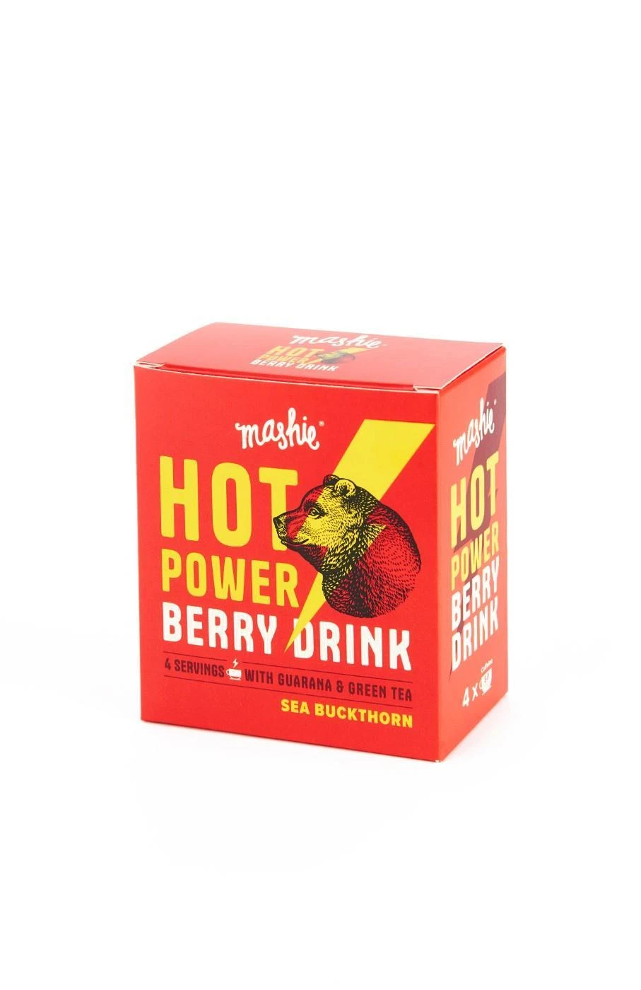 Nordic Berry Energinė šaltalankių uogų tyrė MASHIE HOT POWER, 4vnt.