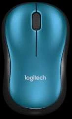 Bevielė pelė Logitech M185, Mėlyna