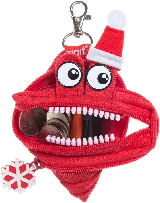 Pakabukas - piniginė ZIPIT Christmas Mini Santa