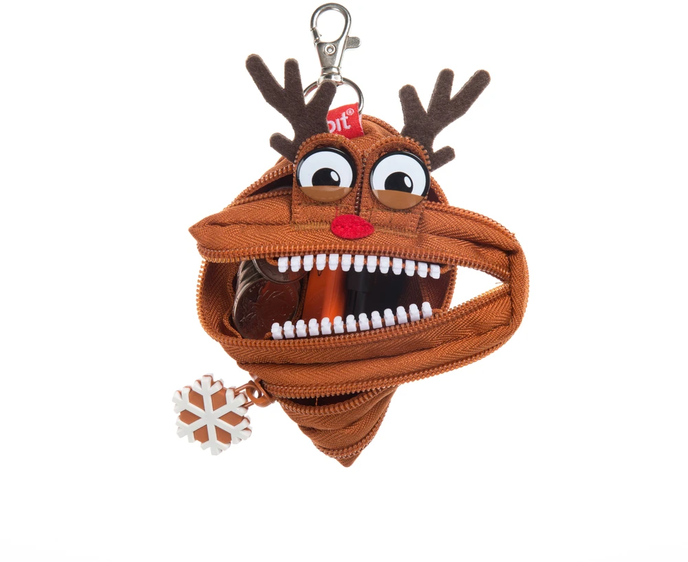 Pakabukas - piniginė ZIPIT Christmas Mini Deer