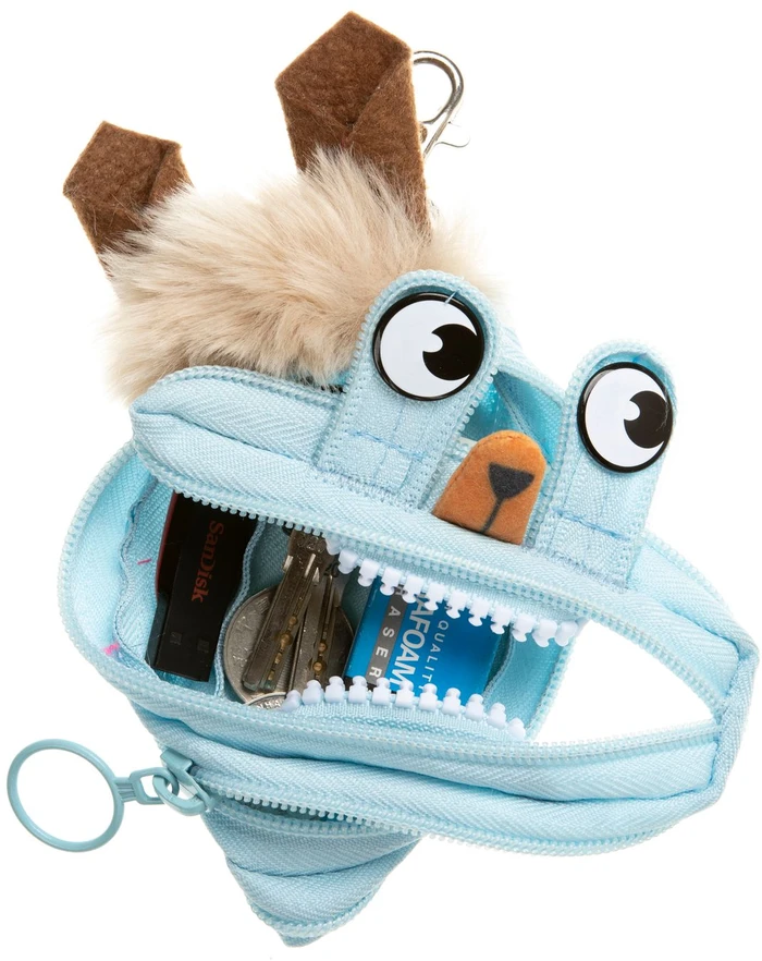 Pakabukas - Piniginė, ZIPIT Lola Mini Pouch, MLO1, Šviesiai mėlynas