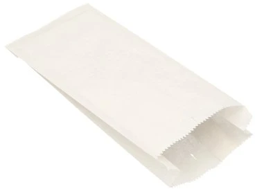 Papstar Maišeliai, popieriniai, balti, 24 x 10 x 5 cm, 1000 vnt,