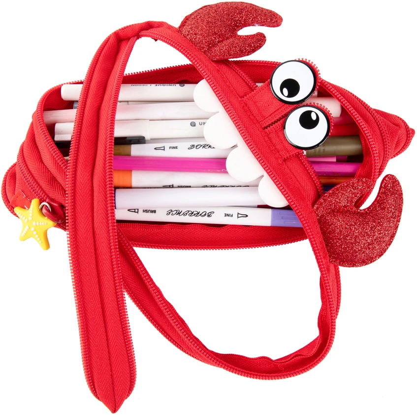 Penalas-pieštukinė ZIPIT Creature Monster, raudonos sp.