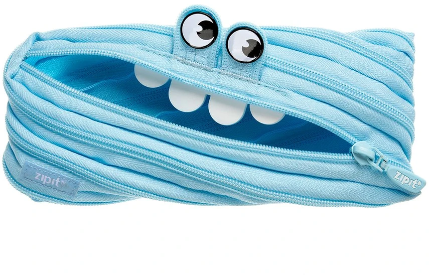 Penalas-pieštukinė ZIPIT Gorge Monster Pouch, GO-1, Mėlyna