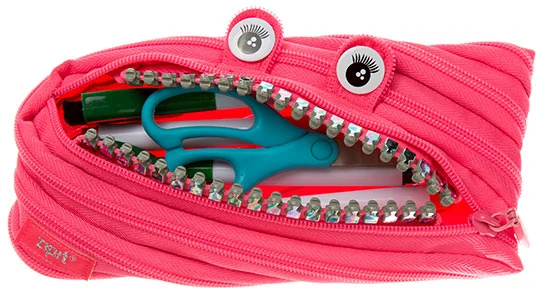 Penalas-pieštukinė ZIPIT Grillz Monster Pouch, ZTM-GR-DY, Rožinė