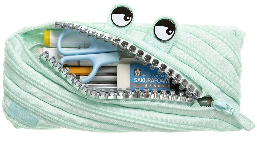 Penalas-pieštukinė ZIPIT Grillz Monster Pouch, ZTM-GR6, Mėtų spalvos