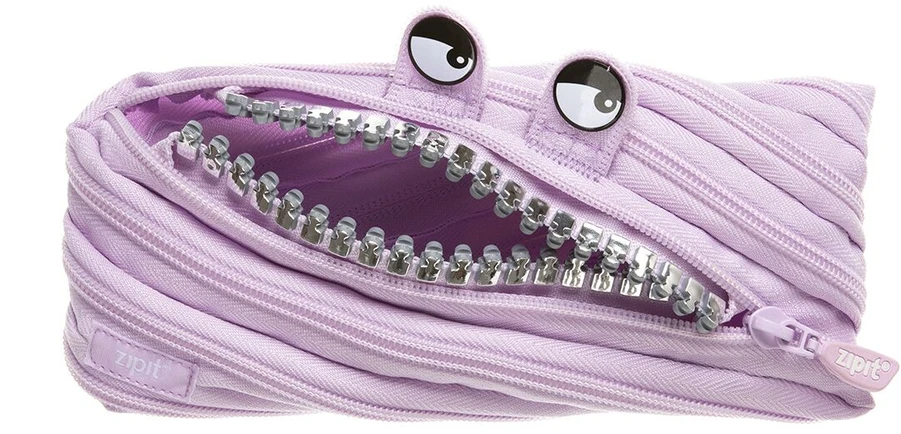 Penalas-pieštukinė ZIPIT Grillz Monster Pouch, ZTM-GR5, Alyvinės spalvos
