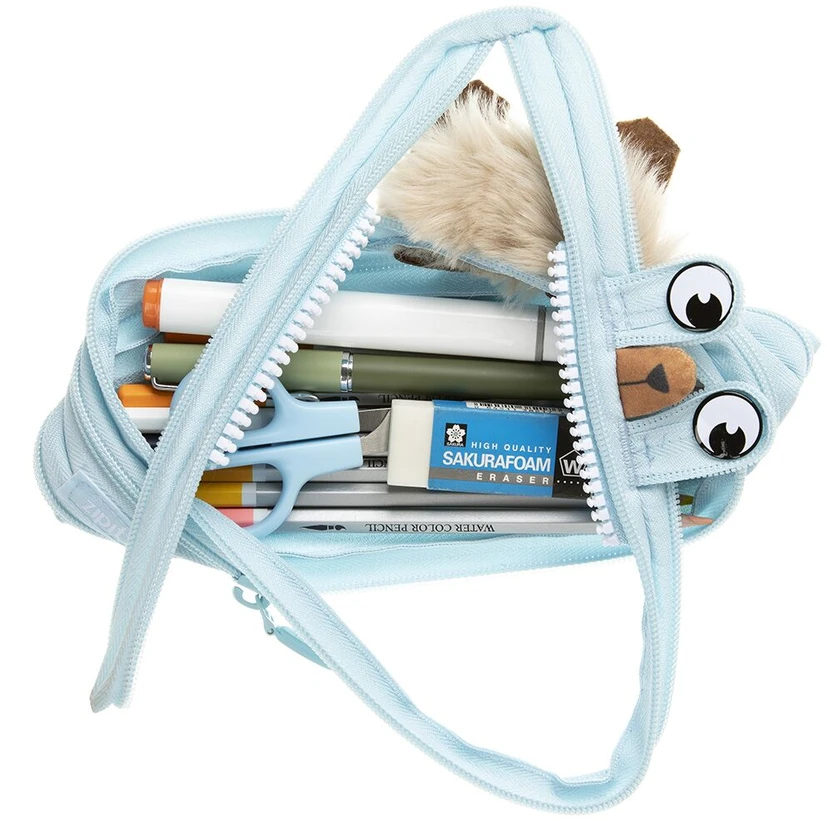 Penalas-pieštukinė ZIPIT Lola Pouch, UNI-1, Šviesiai mėlyna