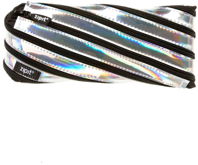 Penalas-pieštukinė ZIPIT Metallic Pouch, ZMT-2, Sidabrinės spalvos