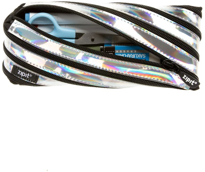 Penalas-pieštukinė ZIPIT Metallic Pouch, ZMT-2, Sidabrinės spalvos