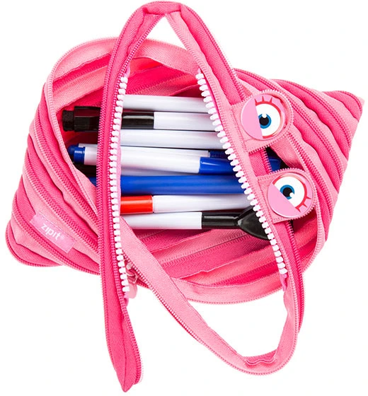 Penalas-pieštukinė ZIPIT Wildlings Jumbo Pouch, ZTMJ-WD-HIP, rožinės sp.