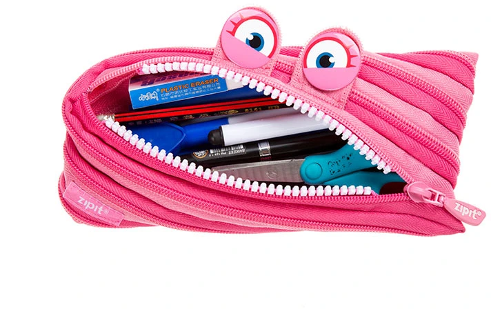 Penalas-pieštukinė ZIPIT Wildlings Pouch, ZTM-WD-HIP, Rožinė