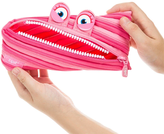 Penalas-pieštukinė ZIPIT Wildlings Pouch, ZTM-WD-HIP, Rožinė