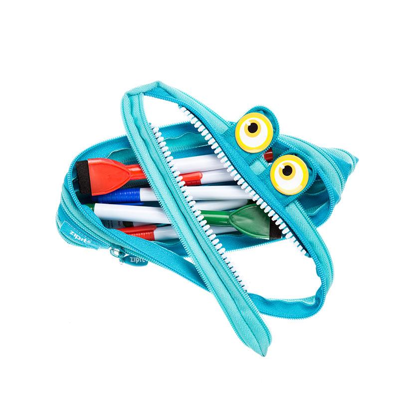 Penalas-pieštukinė ZIPIT Wildlings Pouch, ZTM-WD-CRE, Mėlyna