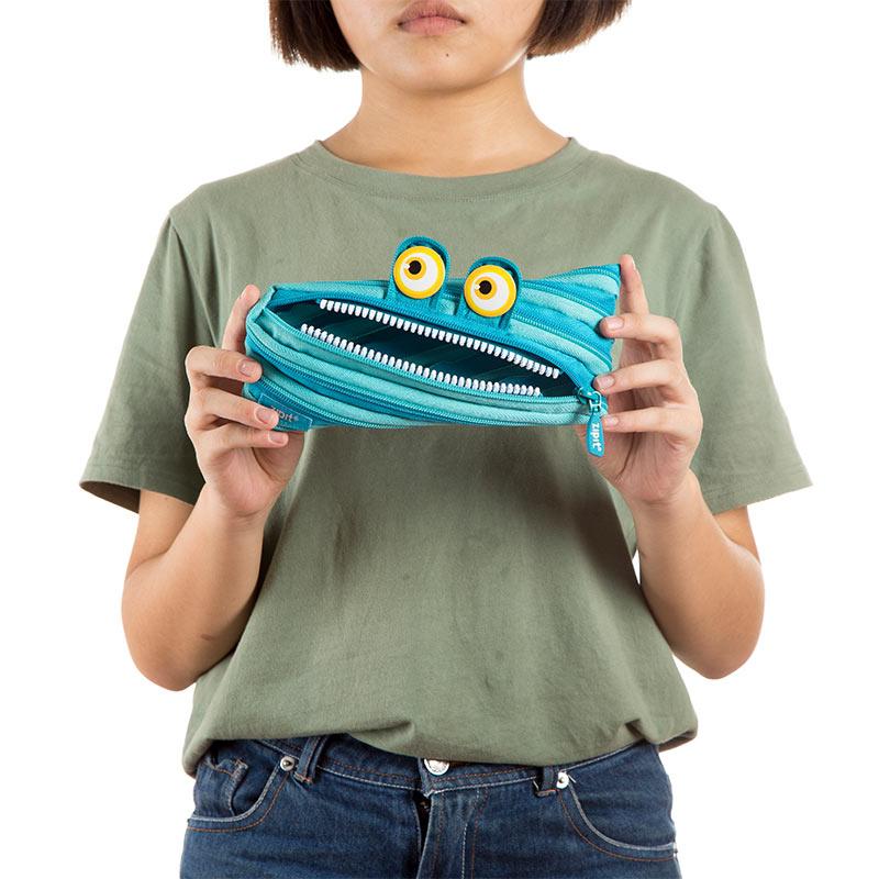 Penalas-pieštukinė ZIPIT Wildlings Pouch, ZTM-WD-CRE, Mėlyna