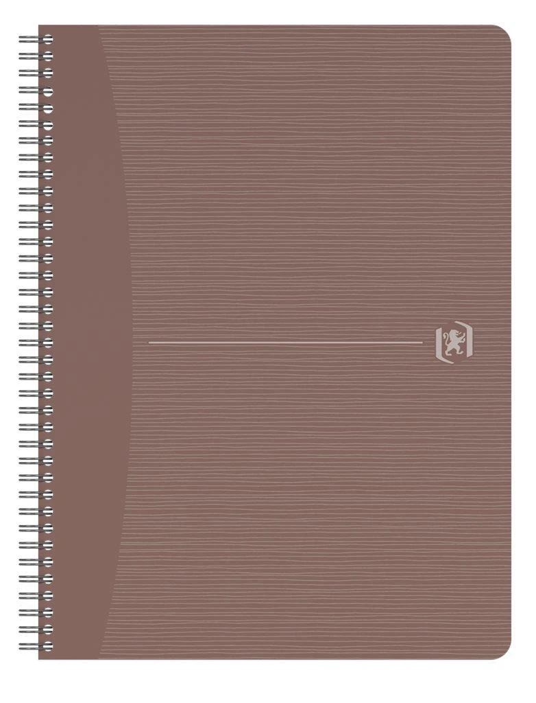 Perdirbtas sąsiuvinis su spirale OXFORD Rec’Up, A4, 90 lapų, 90 gsm, langeliais