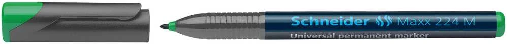 Schneder Žymeklis permanentinis Schneider Maxx 220 S, 0.4 mm, OHP, žalias 1213-033