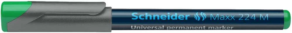 Schneder Žymeklis permanentinis Schneider Maxx 220 S, 0.4 mm, OHP, žalias 1213-033