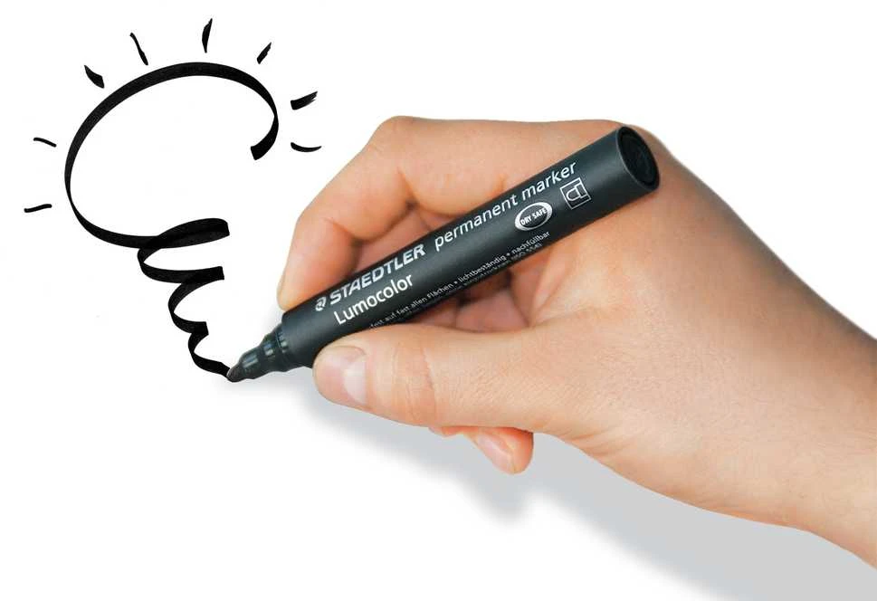 Permanentinis žymeklis STAEDTLER LUMOCOLOR 352, JUODA