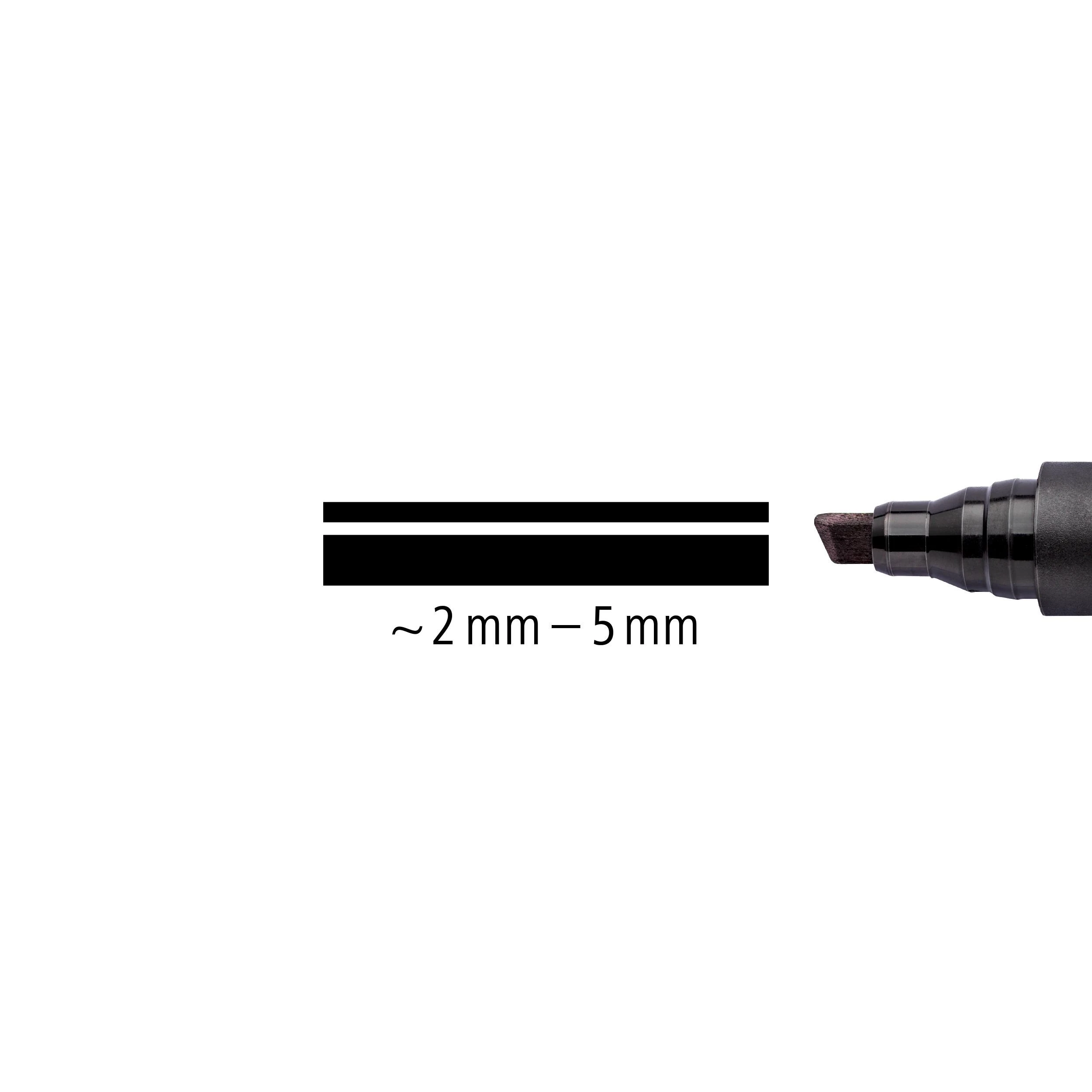Permanentinis žymeklis STAEDTLER LUMOCOLOR 350, JUODA