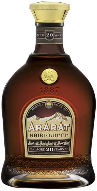 Brendis ARARAT Nairi, 20YO, 40, 700 ml, su dėžute, žema kaina Varle.lt
