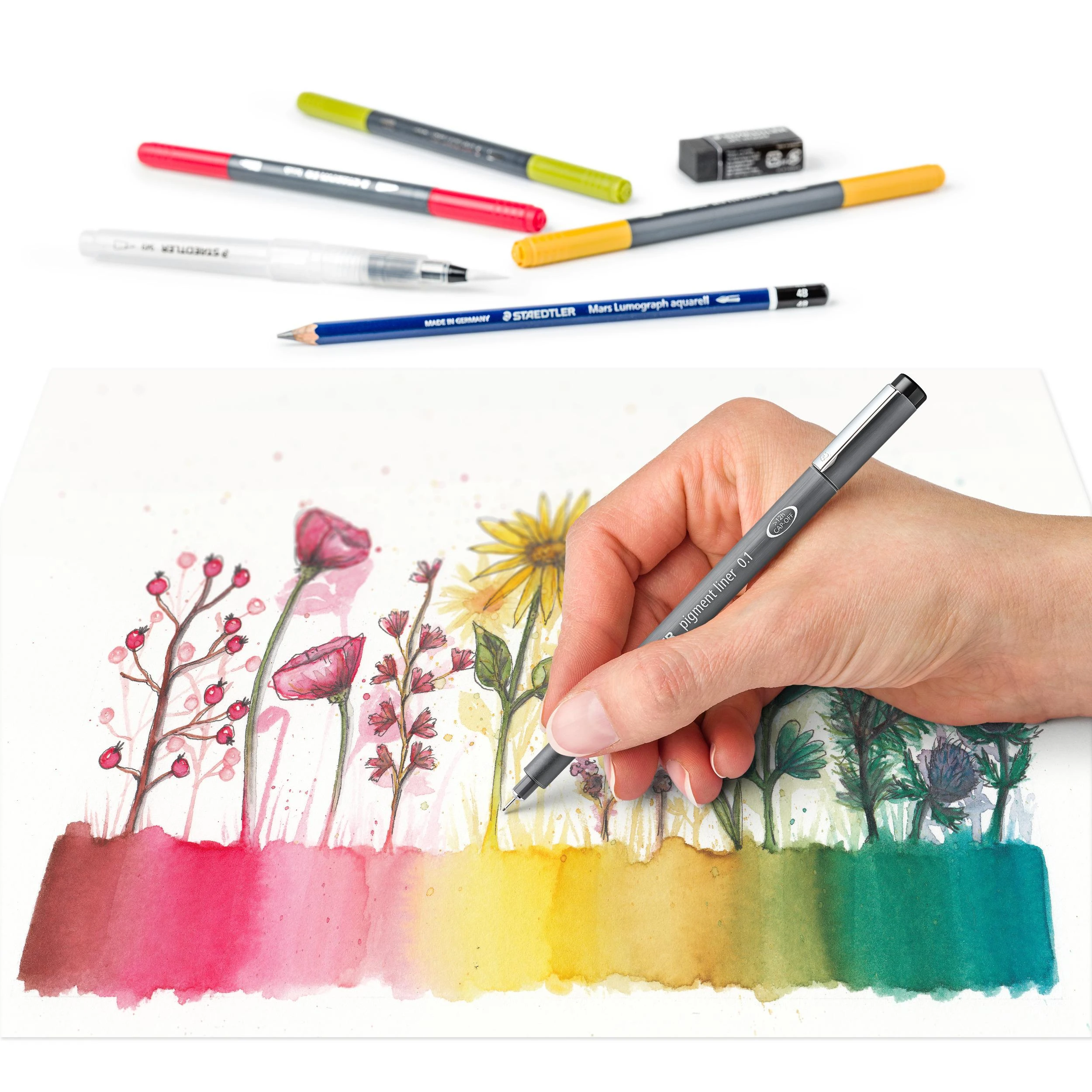 Piešimo rinkinys STAEDTLER Mixed set #5