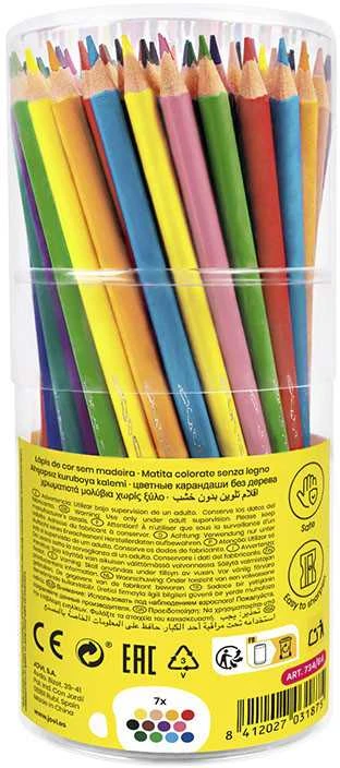 Pieštukai JOVI Tube, 84 vnt., tribriauniai