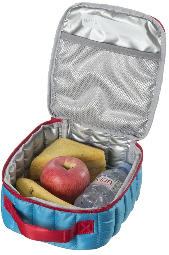 Pietų dėžutė + pakelis ledo, ZIPIT, Puffer Lunch Bag, LB-P4, Mėlynos spalvos