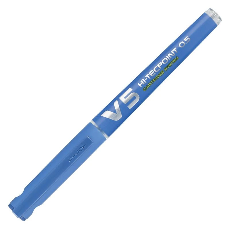 Pilot V5 0.5 mm rašiklis, mėlynas