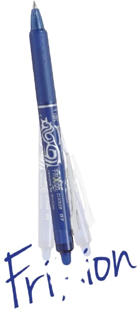 Pilot Pen Trinamasis rašiklis Pultas FRIXION, 0,7mm, mėlynas, blisteryje