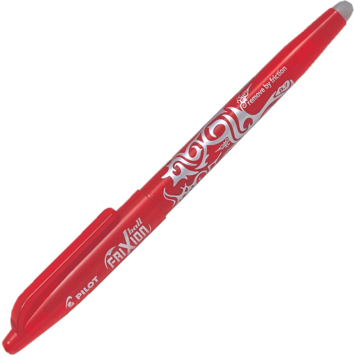Pilot Pen Trinamasis rašiklis Pultas FRIXION BALL, 0.7 mm, RAUDONA