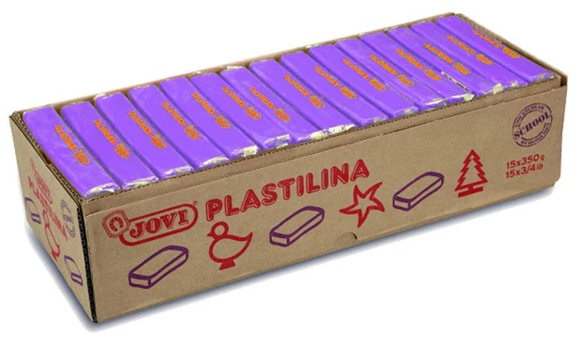 Plastilinas JOVI, 350g., violetinė sp.