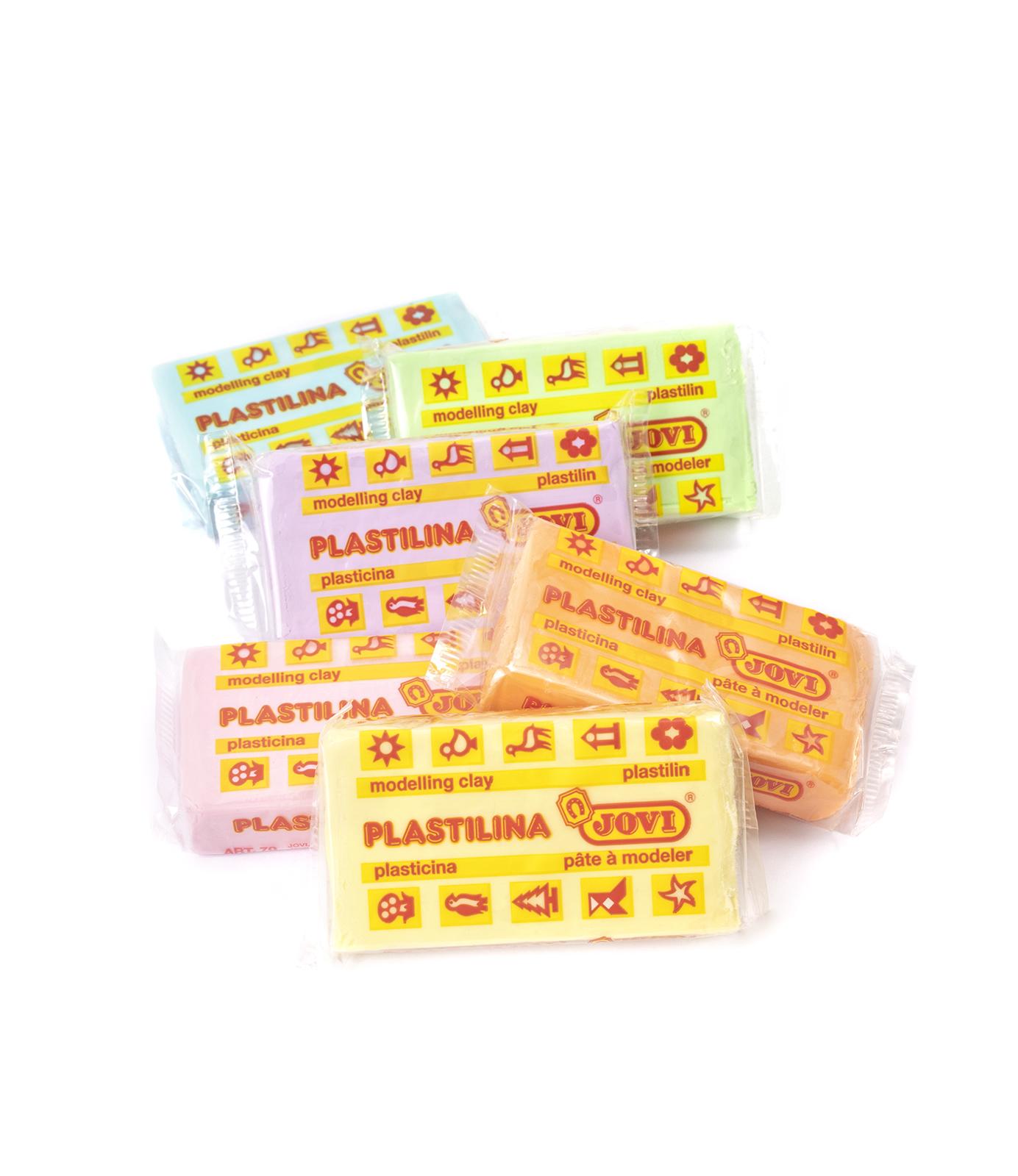 Plastilinas JOVI, 6 spalvos po 50 g