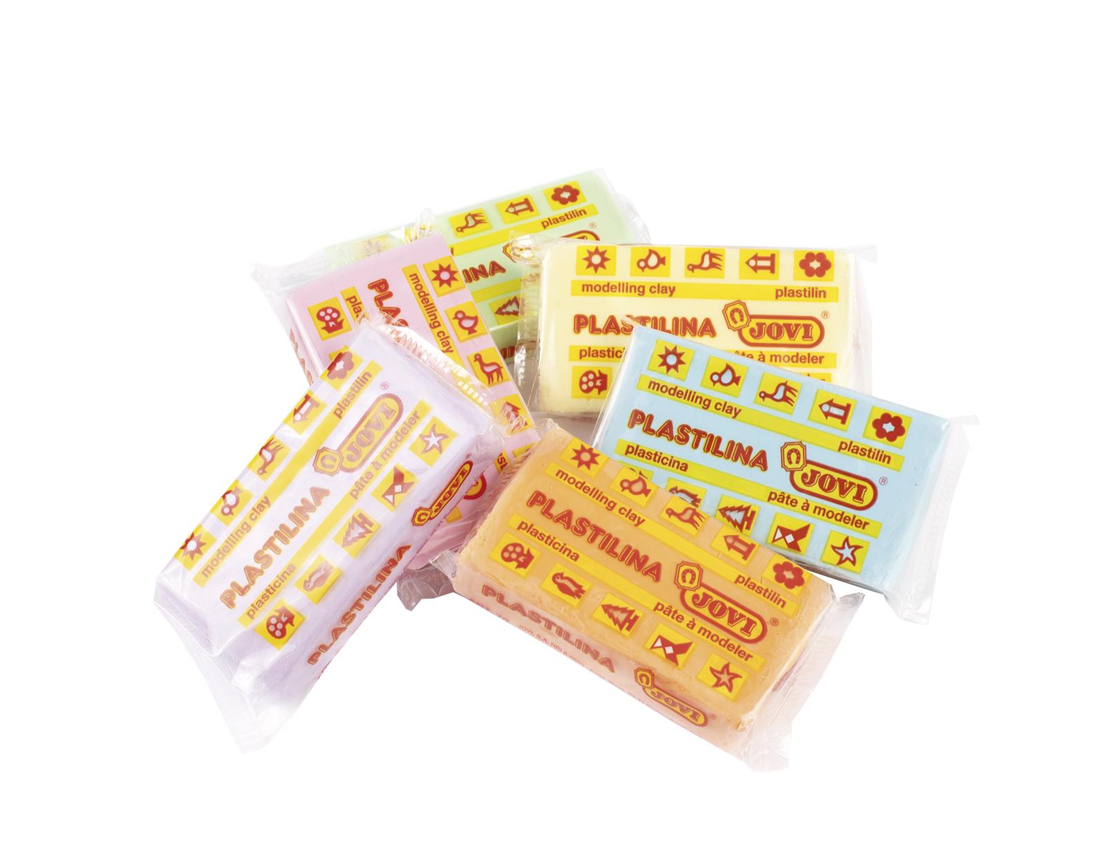 Plastilinas JOVI, 6 spalvos po 50 g
