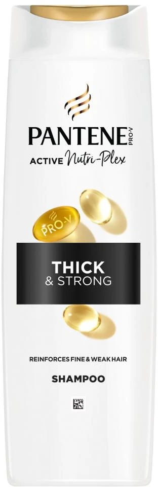 Plaukų šampūnas PANTENE Thick&Strong Active Nutri-Plex, 400 ml