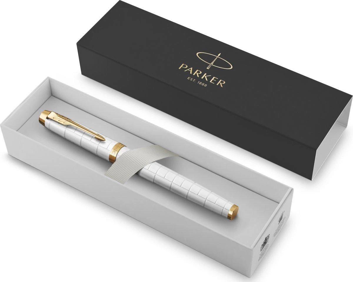 Plunksnakotis PARKER IM Premium Pearl Fine GT