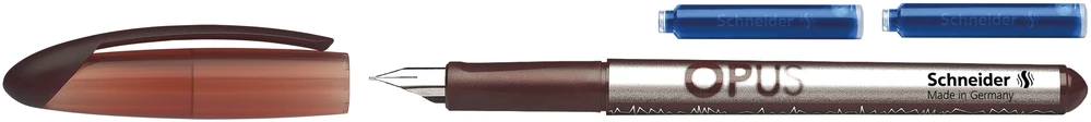 Plunksnakotis OPUS, Schneider, M storio plunksna, su 2-iem kapsulėm, D+K